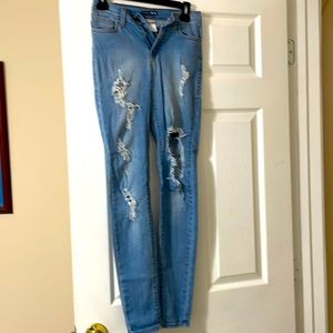 Fashion Nova ripped jeans